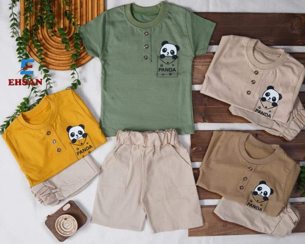 تیشرت شلوارک پاندا