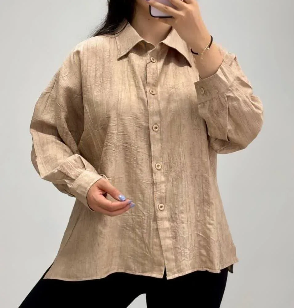 شومیز زنانه ابر و بادی