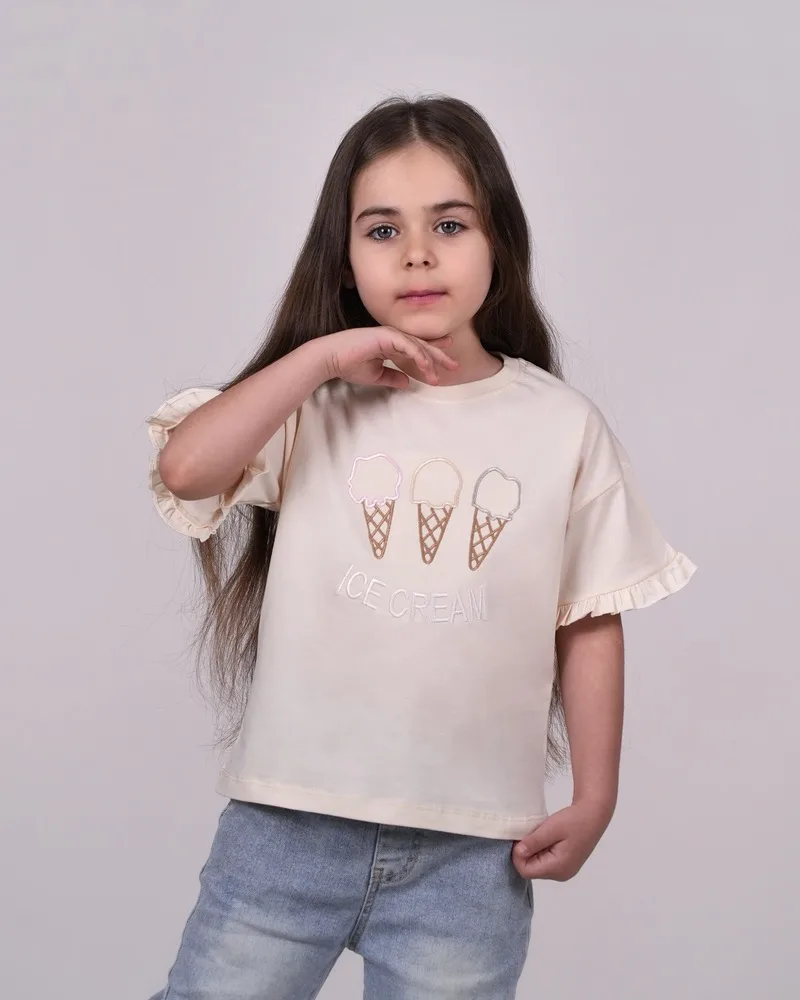 تیشرت دخترانه ice cream