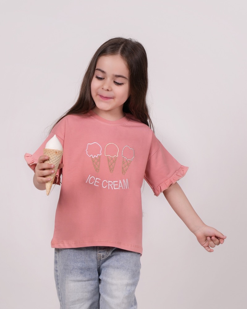 تیشرت دخترانه ice cream