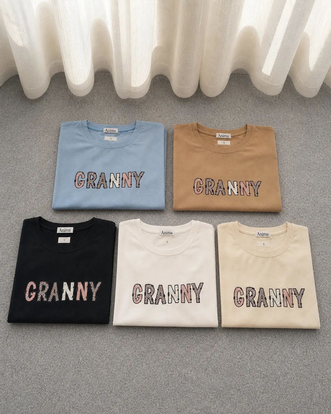 ست کراپ و شلوارک GRANNY